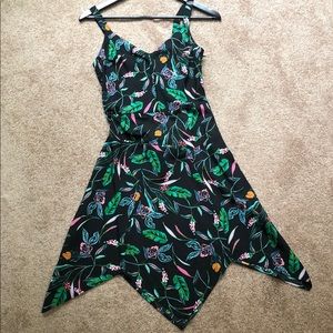 Tropical Patterned Dress